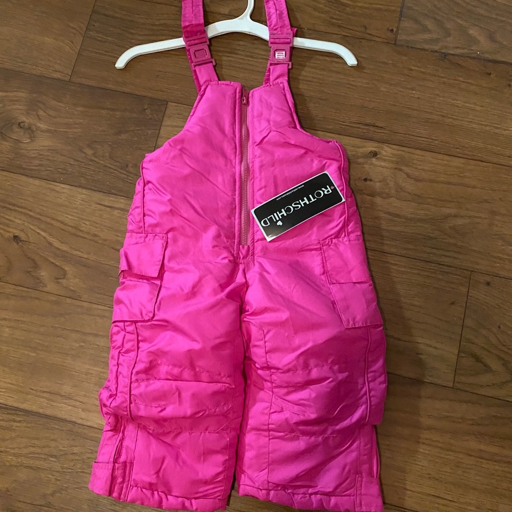 NWT Rothschild Girls Snow Suit Size 18 Months Pink